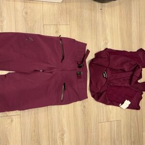 Black diamond ski set